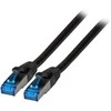 Efb Accs EFB RJ45 Patch kabelis S/FTP, Cat.6A, Cat7 TPE superflex, 7,5 m, sw
