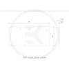 Ek Water Blocks EK Vanduo Blocks EK-Quantum Vector² Trio RTX 3090 Ti - nikiel