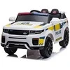 Lean Cars Vienvietis policijos elektromobilis BBH-021, baltas