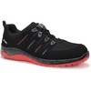 Batai ELTEN Maddox Boa Low ESD S3 SRC, juodi/raudoni 44