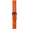 Išmaniojo laikrodžio Garmin greitai atsegamas, silikoninis dirželis, Oranžinės spalvos, 22mm