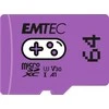 Atminties kortelė „Karta Emtec Gaming Micro SDXC“ 64 GB, 10 klasės UHS-I/U3 A1 V30 (ECMSDM64GXCU3G)
