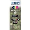 Epson 18 Multipack Ink cartridge, Juodas, žalsvai mėlyna, purpurinė, geltona
