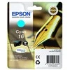 Kasetė - Epson Ink No 16 (C13T16224012, cyan)
