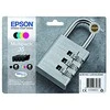 Epson Padlock C13T35864010 rašalo kasetė Originalus Juoda, Žydras, Rausvai raudona, Geltona 1 vnt
