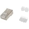 Equip Equip 121147 RJ-45 kištukas Satininis plienas, skaidrus