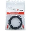 Kabelis Equip RCA (Cinch) x2 - RCA (Cinch) x2 2,5m juoda (147094)