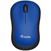Pelė Equip Pelė optinė belaidė USB Comfort R+L mėlyna
