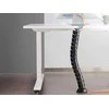 Organizer Equip Equip Doppel-Kabelführung 73cm für Untertischmontage juodas