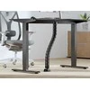 Organizer Equip Equip Doppel-Kabelführung 73cm für Untertischmontage juodas