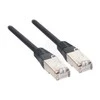 Equip įrengti 605596 pataisymo kabelį RJ45 kištukas iki RJ45 kištuko S/FTP Cat.6 10,00 m juodas