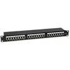 Equip Įrengti Patchpanel 24x RJ45 Cat6 19" FTP 1HE ISO/IEC hellgrau