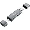 Skaitytuvas Equip Equip kortelių skaitytuvas USB 3.0+USB-C skirtas SD/MicroSD