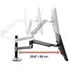 Laikiklis Ergotron - LX Dual Stacking Arm - poliruotas aliuminis