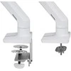 Laikiklis Ergotron - HX Desk Monitorius Arm with HD Pivot - baltas