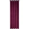Eurofirany DIVA LINE RIA Minkšto aksomo naktinė užuolaida, 140X250 cm, kilpos / žiedai, spalva: bordo