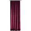 Naktinė užuolaida iš minkšto aksomo Eurofirany DIVA LINE RIA 140X270 cm, juosta/ tunelis/ kabliukai, 300g/m2, spalva: bordo