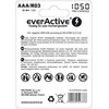 Įkraunamos baterijos everActive Ni-MH R03 AAA 1050 mAh Professional Line