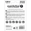 Akumuliatorius EverActive Sidabrinis Line R14/C Ni-MH 3500mAh