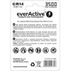 Akumuliatorius EverActive Sidabrinis Line R14/C Ni-MH 3500mAh