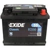 EXIDE EC550 55Ah 460A (EN) 12V akumuliatorius