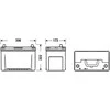 EXIDE EA954 95Ah 800A (EN) 12V akumuliatorius