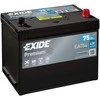 EXIDE Premium EA754 75Ah 630A (EN) 12V akumuliatorius