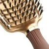 Plaukų šepetys Olivia Garden Expert Care Flex Gold&amp;Brown