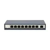 Šakotuvas EXTRALINK CERES 8 prievadų FastEthernet nevaldomas 96 W PoE jungiklis + 2x FE Up-Link