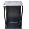 EXTRALINK 22U 600X600 stovima spintelė juodas