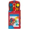 Faber-Castell - Jungčių dažų dėžutė 24 spalvų raudona