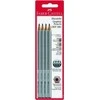 FABER-CASTELL Bleistift Grip 2001 (H HB B 2B) BK 4 Stk.