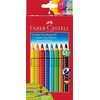 FABER-CASTELL spalvotas pieštukas Jumbo Grip reklaminis dėklas 8+1+1