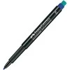 Permanentinis rašiklis Faber-Castell Multimark M, 1,0mm, su trintuku, mėlynos spalvos