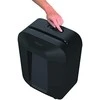 Fellowes Powershred | LX41 | Juodas | 17 L | Kreditinių kortelių smulkinimas | Popieriaus apdorojimo standartas / išvestis 8 lapai per eigą | Mini-Cut smulkintuvas | Garantija 24 mėn.