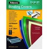 Fellowes Įrišimo nugarėlės Delta A4, 250g/m², kartoninės, baltos (100 vnt.)