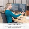 Laikiklis Fellowes | Platinum Series Dual Horizontal Monitorius Arm | 8042501 | Juodas