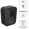 Fellowes Powershred | LX50 | Juodas | 17 L | Kreditinių kortelių smulkinimas | Popieriaus apdorojimo standartas / išvestis 9 lapai per eigą | Skersinis smulkintuvas | Garantija 24 mėn.