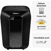 Fellowes Powershred | LX70 | Juodas | 18 L | Kreditinių kortelių smulkinimas | Popieriaus apdorojimo standartas / išvestis 11 lapų per eigą | Skersinis smulkintuvas | Garantija 24 mėn.