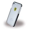 FERRARI kietas dėklas FEGLHCP7BK IPHONE 7 / 8 TRANSPARENT