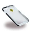 FERRARI kietas dėklas FEGLHCP7BK IPHONE 7 / 8 TRANSPARENT