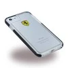 FERRARI kietas dėklas FEGLHCP7BK IPHONE 7 / 8 TRANSPARENT