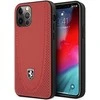 Apple iPhone 12 / 12 Pro Ferrari dėklas Off Track Perforated (FEOGOHCP12MRE) raudonos spalvos