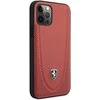 Apple iPhone 12 / 12 Pro Ferrari dėklas Off Track Perforated (FEOGOHCP12MRE) raudonos spalvos