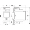 Finder ASTRO skaitmeninis laikrodis / TIME NFC 1P 16A 230V AC / DC 12.A1.8.230.00000