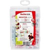Fischer fischer master box DUOLINE, kaiščiai (šviesi pilka/raudona, su varžtais, 91 vnt.)