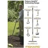 Fiskars QuikFit Trumpas kotas