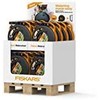 Fiskars laistymo ritė su žarna Waterwheel S su sieniniu laikikliu (1026376)