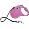 „Flexi“ – nauja „Classic S 5M Leash Tape Rožinė Max“ 15Kg – (600,7766)