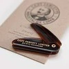 Captain Fawcett Folding Pocket Moustache Šukos Sulenkiamos kišeninės ūsų šukos, 1vnt.